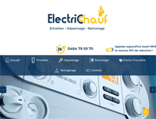 Tablet Screenshot of electricchauf.be